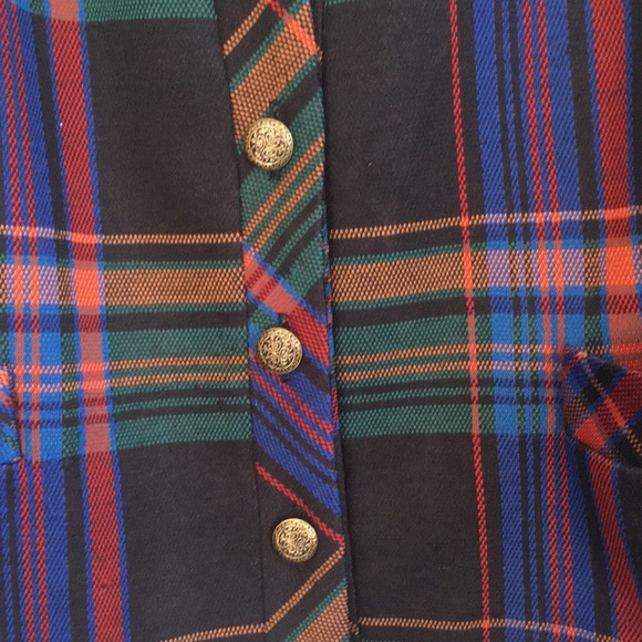 Vintage Plaid Henry Lee Blazer Size 16 - Picture 3 of 12